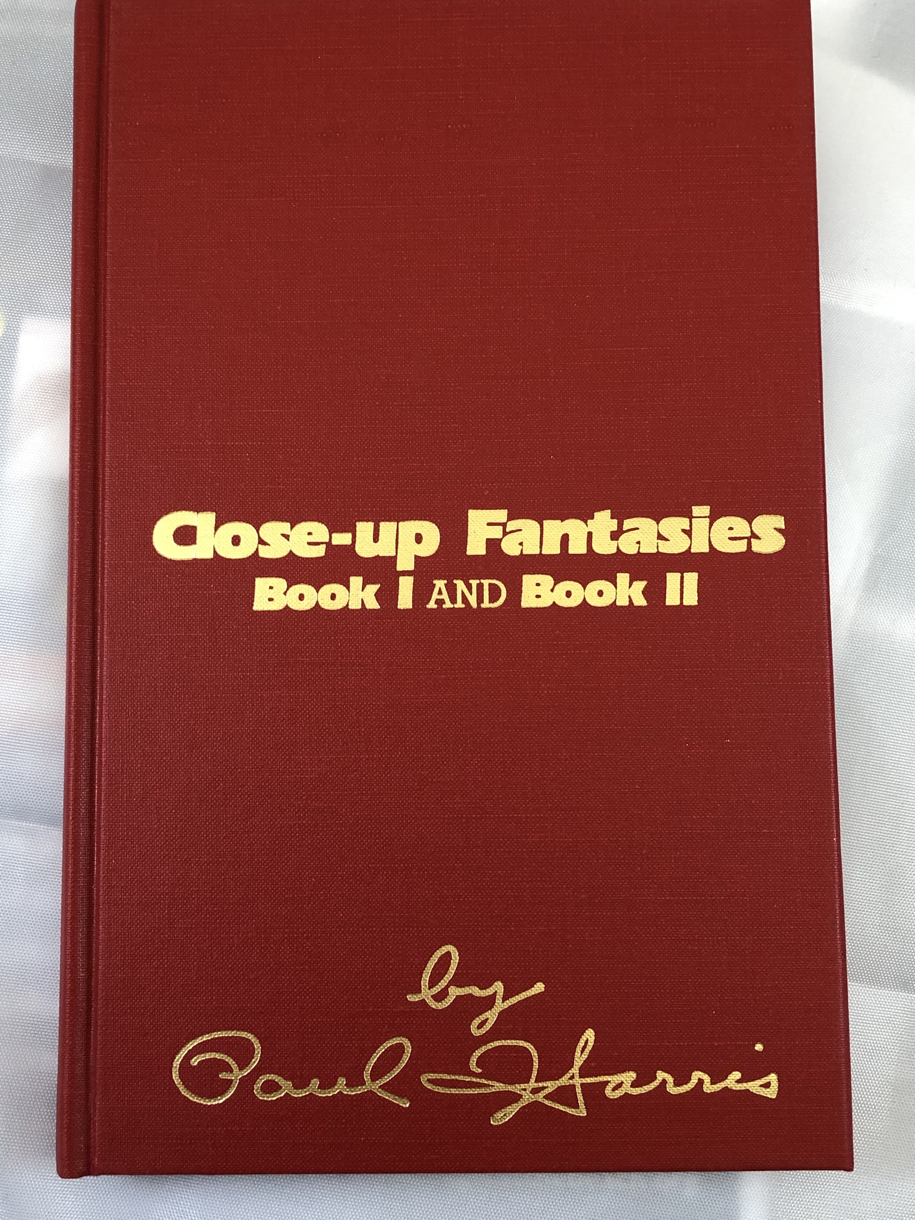 Close-up Fantasies Books 1 & 2 by Paul Harris - Magic Methods