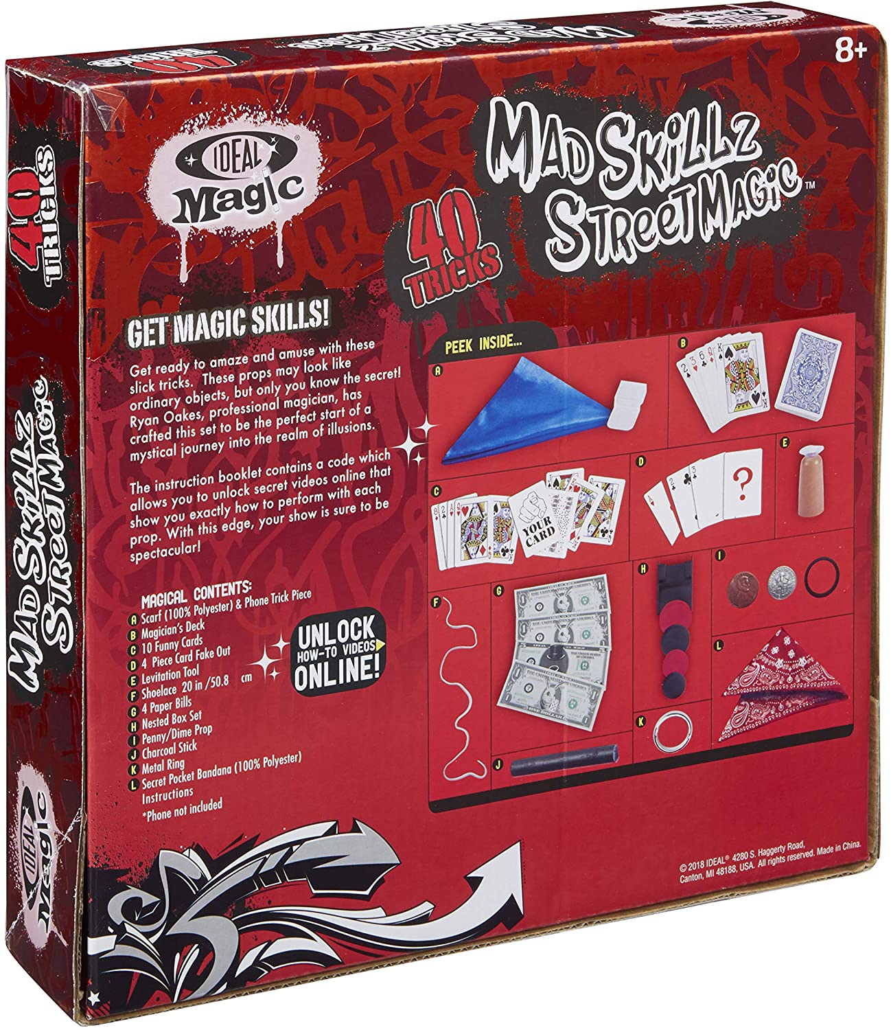 1set Turbo stick street magic tricks close-up street professional magic prop G*H