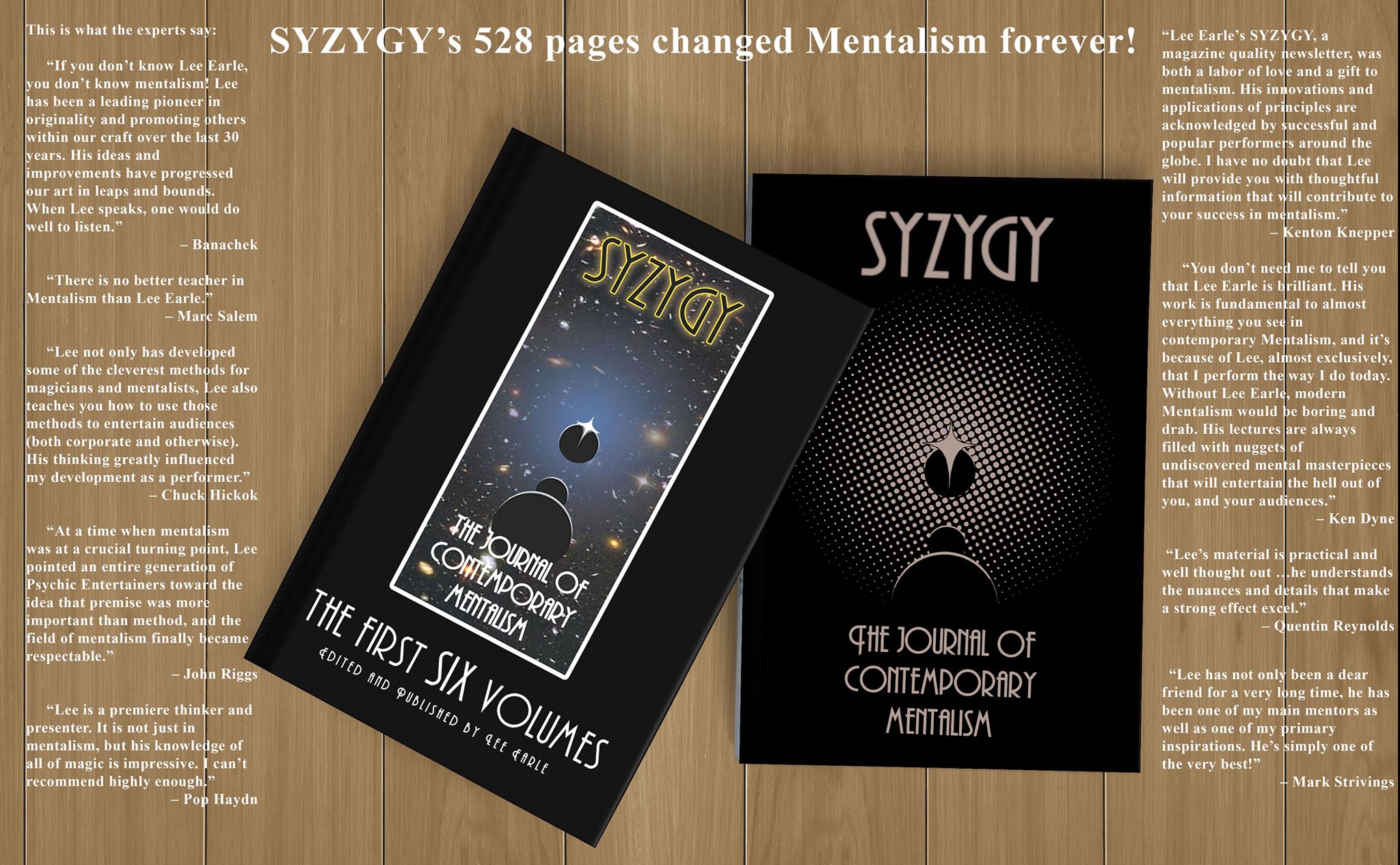 SYZYGY Book - First Six Volumes - Magic Methods