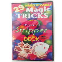 DVD - 29 Unbelievable Tricks with Wizard Stripper Deck