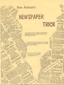 Gene Anderson's Torn & Restored Newspaper Trick