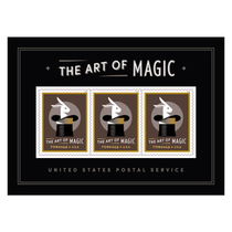 Art of Magic Souvenir Postage Stamp Set by USPS