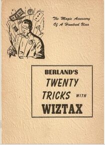 Berland's Twenty Tricks with Wiztax