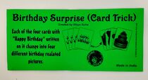 Birthday Surprise Card Trick By Libya Guha
