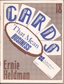 Cards That Mean Business by Ernie Heldman