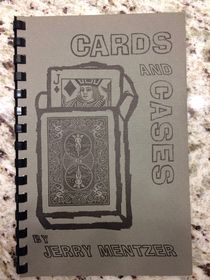 Cards And Cases Book by Mentzer