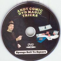 DVD-Sponge Ball to Square by Andy Comic