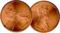 Double Headed Penny Coin