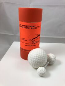 Fakini Diminishing Golf Ball by Frank Radtke