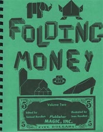Folding Money Volume Two Book by S.Randlett