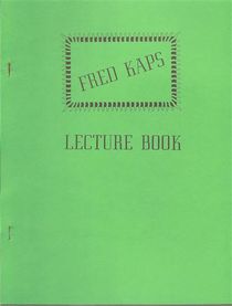 Fred Kaps' Lecture Book