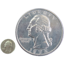 Jumbo 3" Quarter Coin