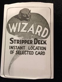 Wizard/Stripper Deck Bicycle Poker Size