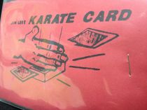 Karate Card by Jim Lee