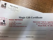 $25.00 Magic Methods Gift Certificate