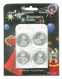 Magicians Manipulation Coins 4 Silver