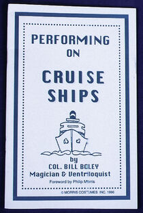 Performing On Cruise Ships Book by Bill Boley