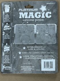 Platinum Magic 4 Linking Rings by Fantasma