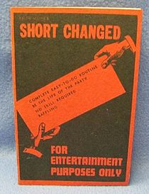 Short Changed - For Entertainment Purposes Only By Mayer