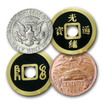 Silver/Copper/Brass Transposition Coins