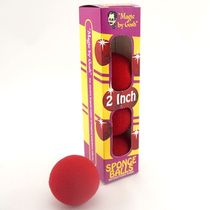 Sponge Balls - 2inch-Regular-Red