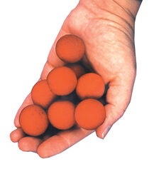 Sponge Balls Mini 0.75 Red by Goshman