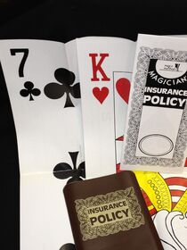 Triple Coverage Magician's Comedy Insurance Policy Trick