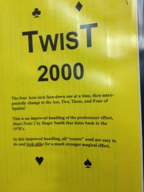 Twist 2000 Card Routine by Jerry Mentzer