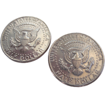 Double Tailed Half Dollar Coin