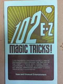 102 E-Z Magic tricks Booklet.jpg