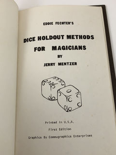 Fechter DiceHoldout Methods for Magicians by Mentzer Book cover.title page.jpeg