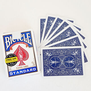 Force Deck One Way Bicycle Poker - Blue.2.jpeg