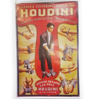 Houdini Handcuff King Poster .jpeg