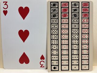 Jumbo 52 on 1 gag card with 3 of hearts on back.jpeg