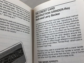 Magic with Credit Cards Book by Mentzer.inside.jpeg