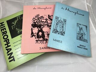 Three Hierophant books.Vol.1to6.jpeg