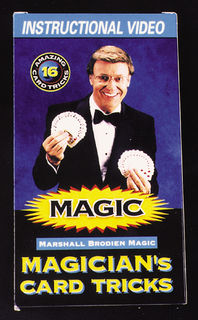 VHS.Magician Card Tricks with Marshal Brodien.Video.RV63.jpg